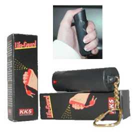 Porte-clef lacrymogene Gaz de poche - Defense personnelle compacte, efficace
